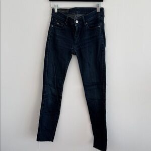 A/X Armani Exchange Women's Dark Blue Skinny Jeans